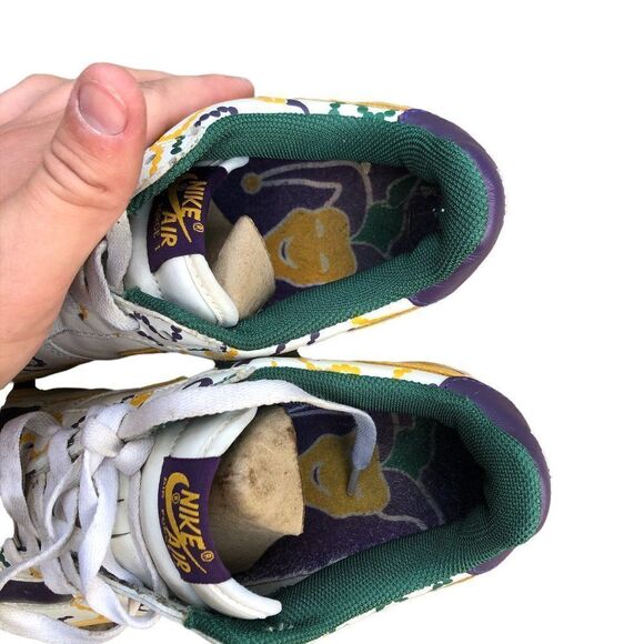 Vintage 2004 Nike Air Force 1 Low Mardi Gras Size 8.5 - Picture 16 of 16